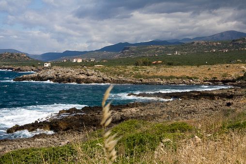 On the bike path to Stoupa